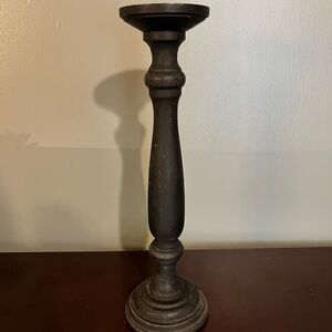 Elegant Black Candle Holder